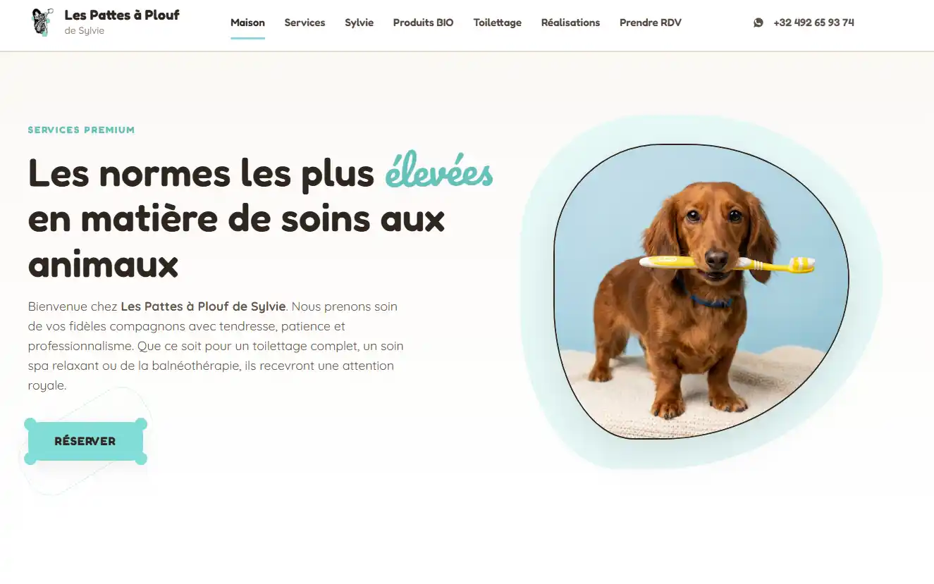 Les Pattes à Plouf de Sylvie